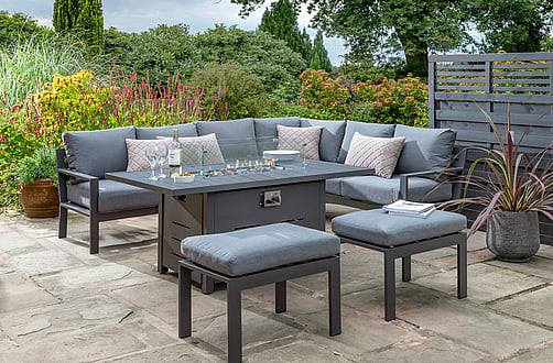 Handpicked Titchwell Corner Suite with Firepit Table
