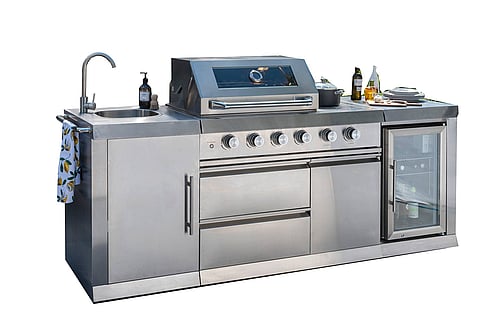 Norfolk Grills Absolute Pro 4 Burner Gas Barbecue