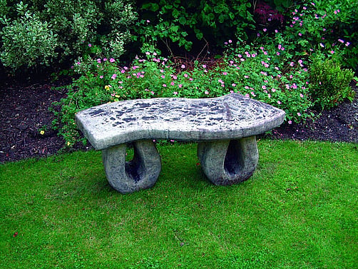 Wealdon Stone Garden Bench