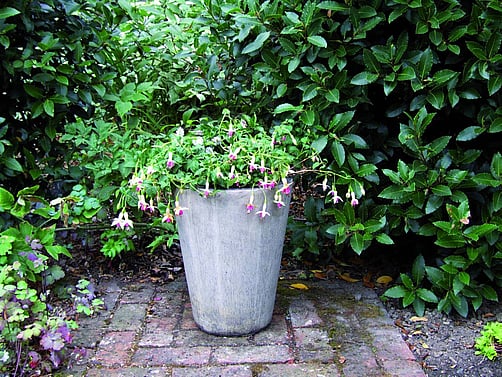 Large Long Tom Stone Garden Pot