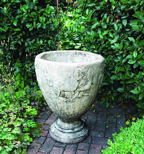 Centaur Stone Garden Vase