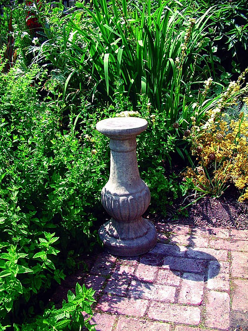 Victorian Stone Garden Pedestal