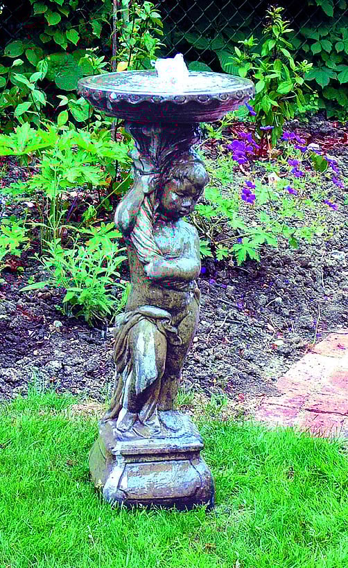 Urchin Stone Fountain