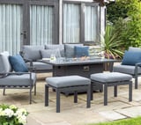 Handpicked Titchwell Lounge Set with Firepit Table