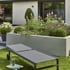 Handpicked Titchwell Garden Sun Lounger Grey