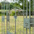 Vintage Antiqued Metal Garden Gates