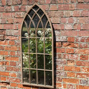 Heraldic Garden Mirror