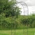Marra Antiqued Grey Metal Garden Arch