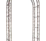Rustic Iron Antiqued Metal Garden Arch