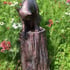 Cat and Mouse Bronzed Garden Sculpture