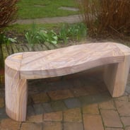 Tenbury Rainbow Sandstone Garden Bench