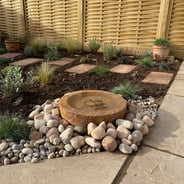 Small Babbling Bowl Rainbow Sandstone Water Feature