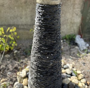 Large Slate Column Water Feature