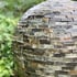 Tiled Slate Sphere Garden Water Feature