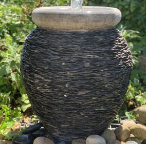 Slate Urn Garden Water Feature