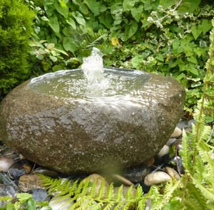 Babbling Natural Stone Water Feature