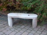 Tenbury Rainbow Sandstone Garden Bench