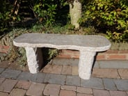 Worchester Pink Granite Garden Bench