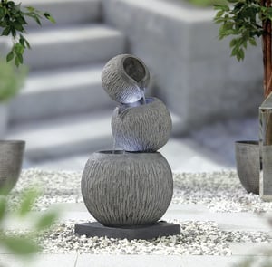 Ballanced Falls Water Feature with LEDS 