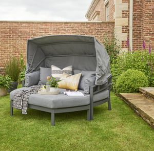 Handpicked Titchwell Outdoor Day Bed Grey
