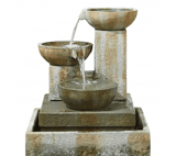 Patina Bowls Stone Water Feature