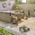 Abbey 10.2m Stone Garden Patio Kit York Gold