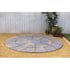 Abbey 2.4m Twist Circle Patio Kit Antique