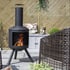 Barola Steel Patio Chimenea