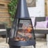 Extra Large Colarado Mesh Steel Chimenea Woodburner