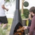 Extra Large Colarado Steel Chimenea Woodburner