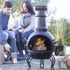 Medium Murcia Steel Charcoal Chimenea with Grill