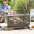 Brooklyn Steel Woodburning Firepit with Grill