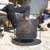 Kora Suspended Steel Patio Chimenea