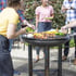 Pittsburgh Steel Firepit with Plancha Hot Plate
