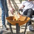 Small Icarus Cast Iron Woodburning Firepit