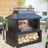 Stonehurst Steel Outdoor Garden Fireplace