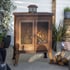 Volantis Oxidised Steel Outdoor Fireplace