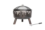 Wildfire Steel Firepit with Grill