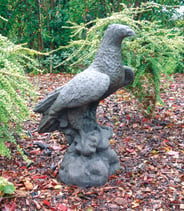 Falcon Stone Statue