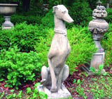 Heraldic Dog Garden Statue