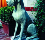 Male Great Dane Statue