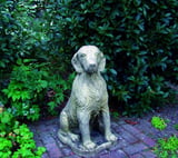 Setter Garden Statue