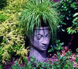 Gaia Head Vase 
