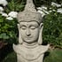 Large Thai Buddha Head Statue in Stone C0436