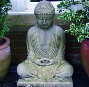 Seated Meditating Buddha Statue