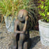 Stanley Contemporary Art Garden Statue in Umber