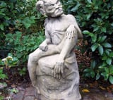Devil Stone Garden Statue