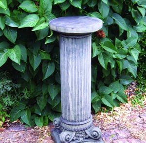 Corinthian Column Stone Garden Pedestal