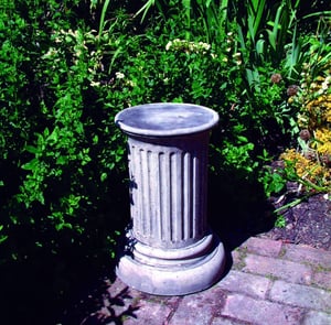 Doric Column Stone Garden Pedestal