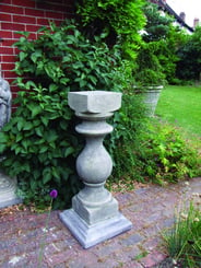 Grand Baluster Stone Garden Pedestal